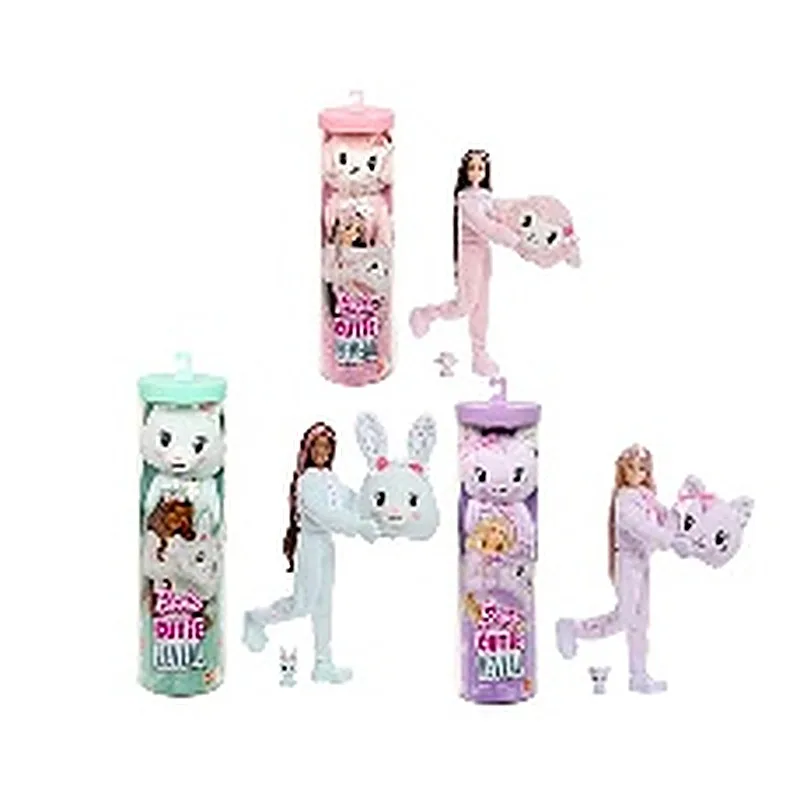 BARBIE CUTIE REVEAL MUÑECA OSITOS CARIÑOSITOS COLORIDOS