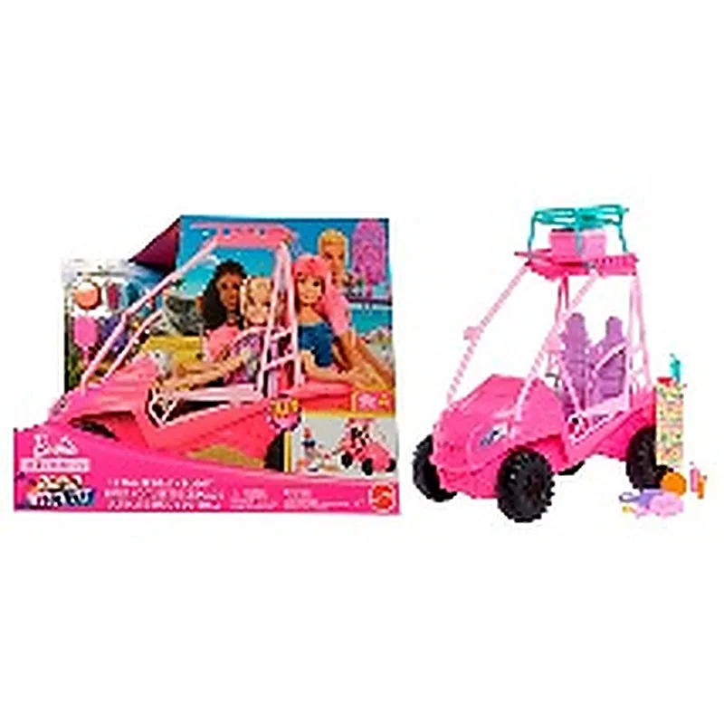 BARBIE DETECTIVES EN LA PLAYA VEHÍCULO BUGGY DE PLAYA