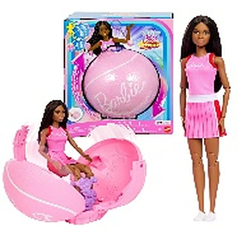 BARBIE MUÑECA TENISTA Y ACCESORIOS