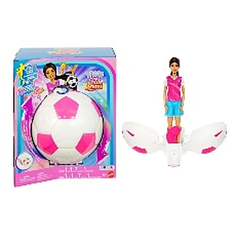 BARBIE ROLL & REVEAL JUGADORA DE FUTBOL