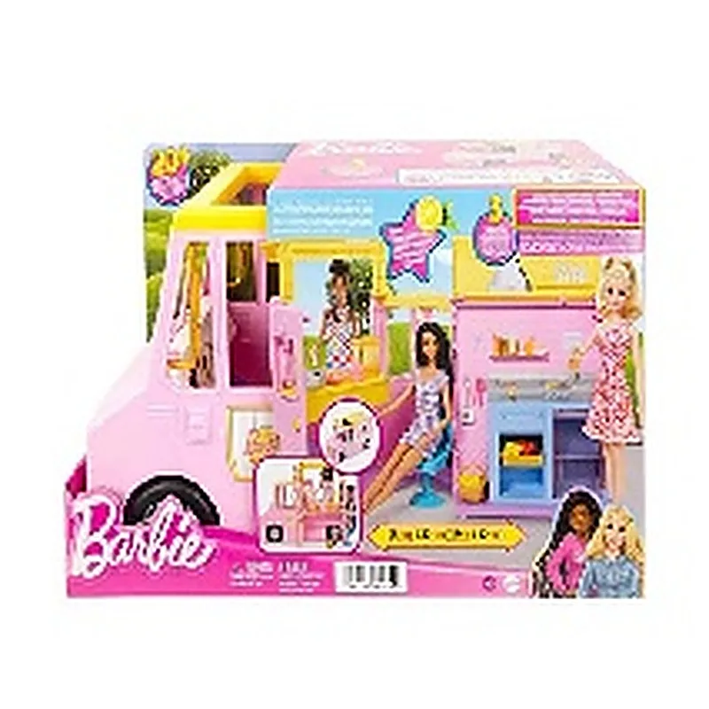 BARBIE SET DE LIMONADA SOBRE RUEDA