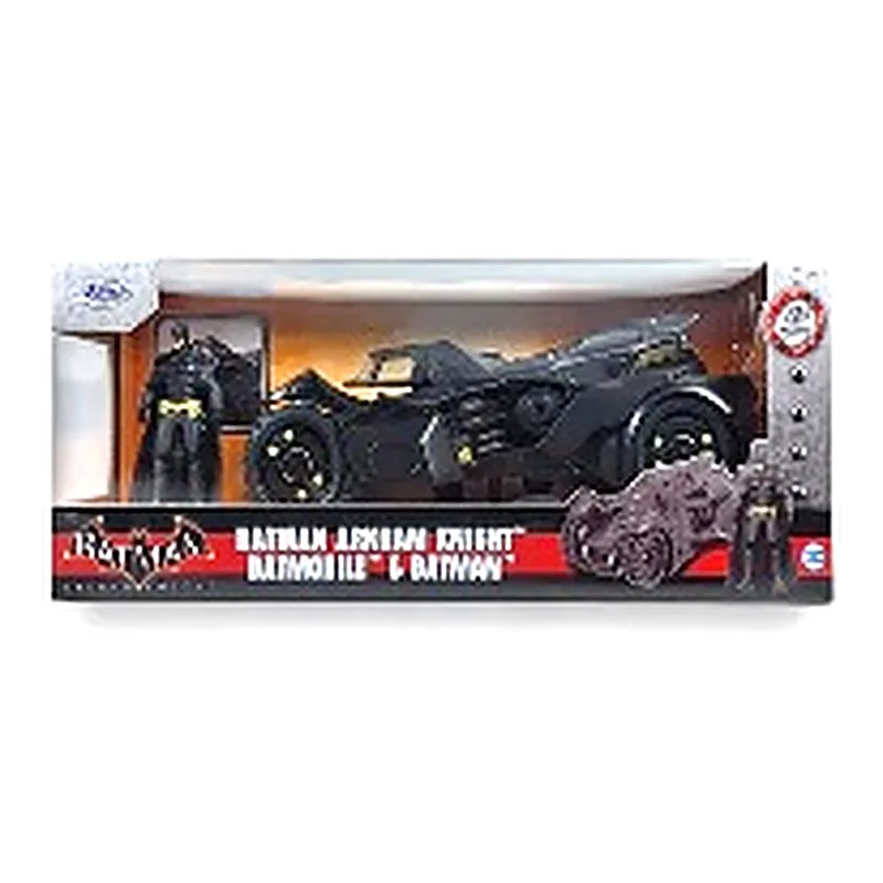 BATMAN BATIMOVIL DIECAST 2015 ESCALA 1:24 CON FIGURA
