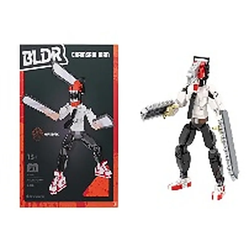 BLDR FIGURA DE ACCION ARMABLE CHAINSAW MAN 311PZAS