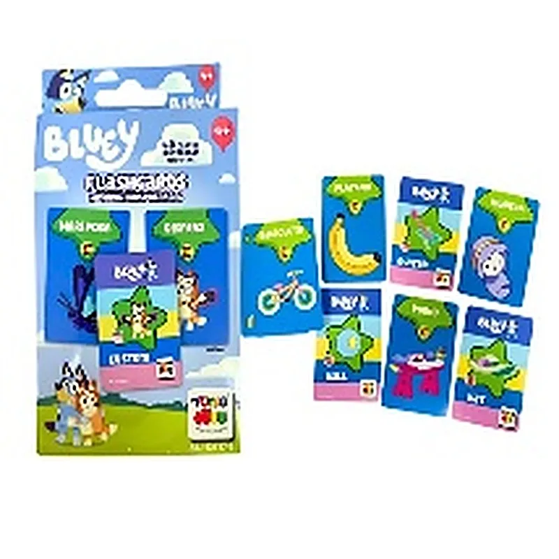 BLUEY FLASH CARDS - MIS PRIMERAS PALABRAS