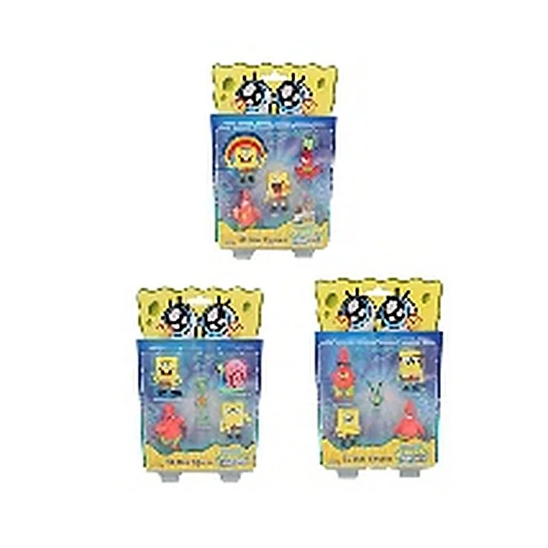 BOB ESPONJA PACK 5 FIGURAS 5 CM