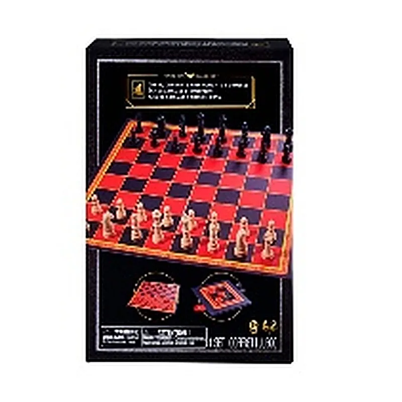 CARDINAL JUEGO DE MESA AJEDREZ, DAMAS Y TRES EN RAYA