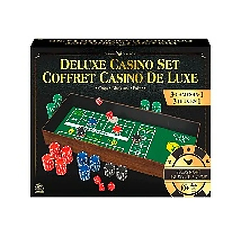 CARDINAL SET DE JUEGO CASINO DE LUJO 3 EN 1
