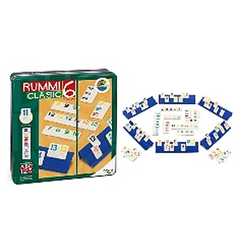 CAYRO JUEGO DE MESA "RUMMI CLÁSICO 6 JUGADORES"