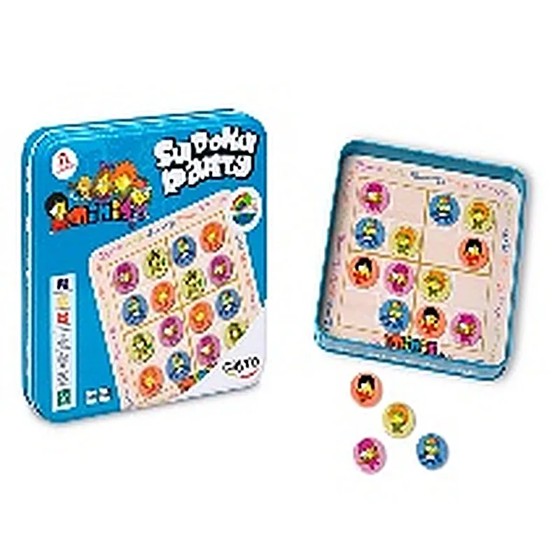 CAYRO SUDOKU PARTY MADERA EN CAJA DE METAL