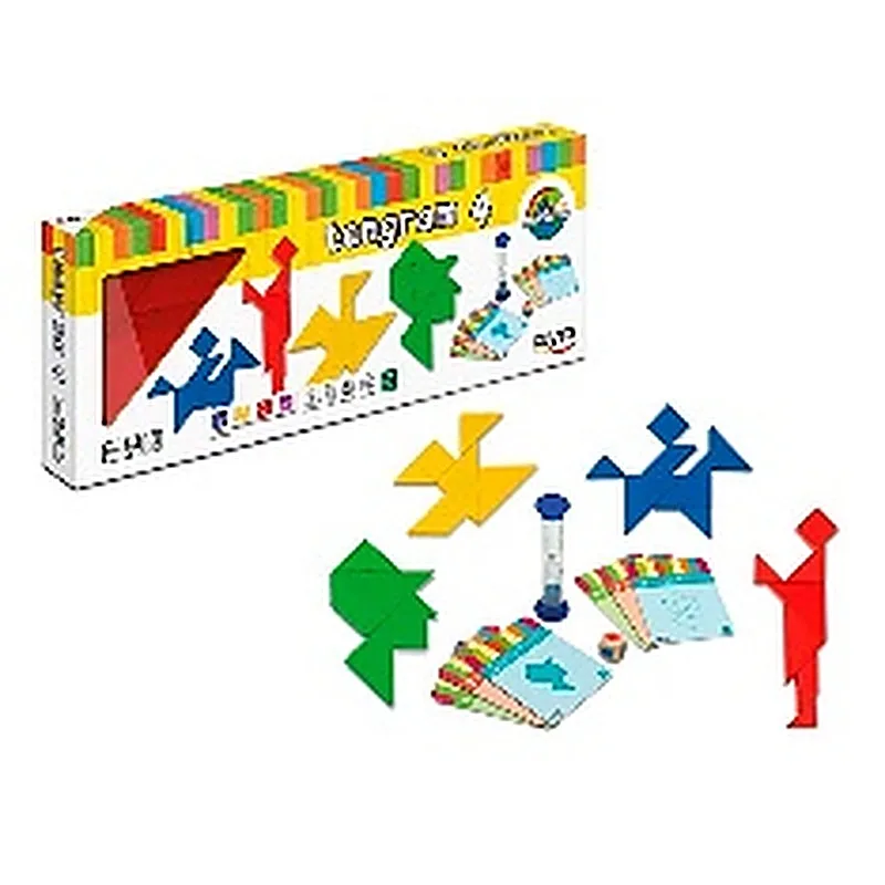 CAYRO TANGRAMS X 4 MADERA