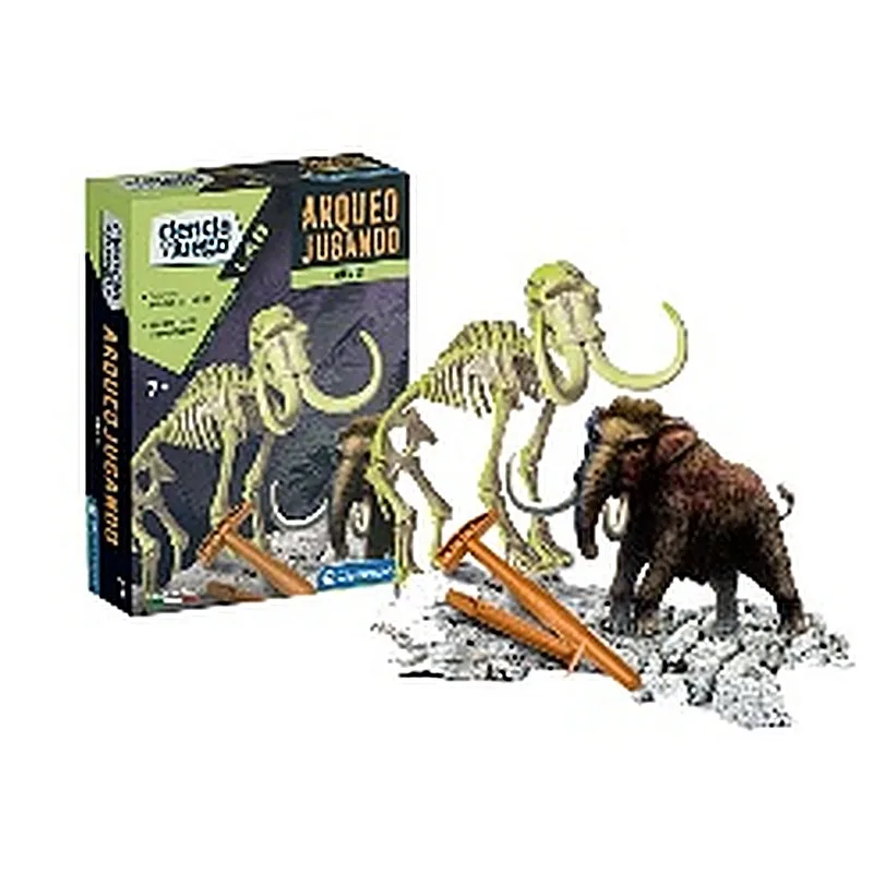 CLEMENTONI ARQUEOJUGANDO MAMUT FOSFORESCENTE