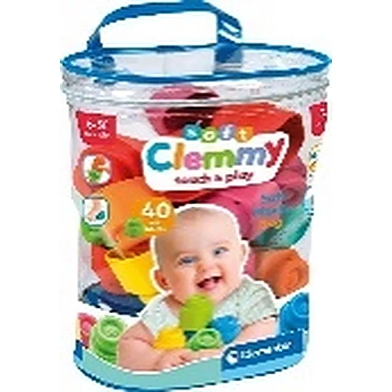 CLEMENTONI BLOQUES DE CONSTRUCCION X 40 PCS.