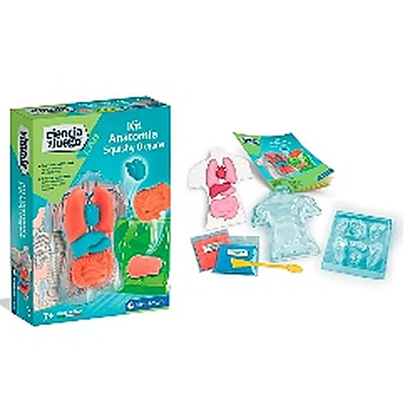 CLEMENTONI KIT DE ANATOMIA CON ORGANOS SQUISHY