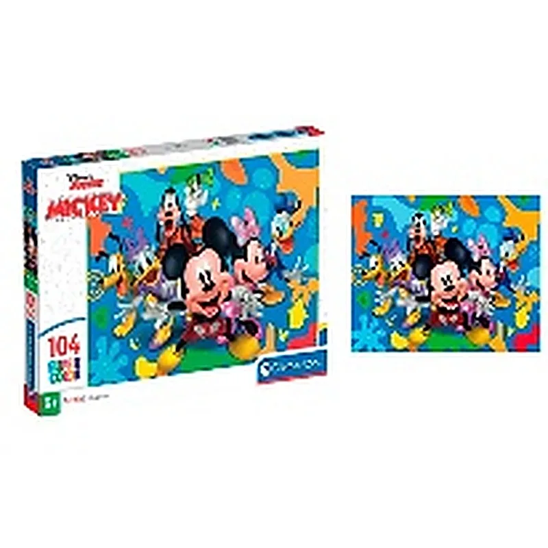 CLEMENTONI ROMPECABEZAS 104 PZAS, MICKEY AND FRIENDS
