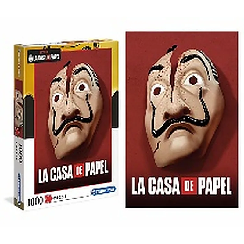 CLEMENTONI ROMPECABEZAS X 1000 PIEZAS LA CASA DE PAPEL 2