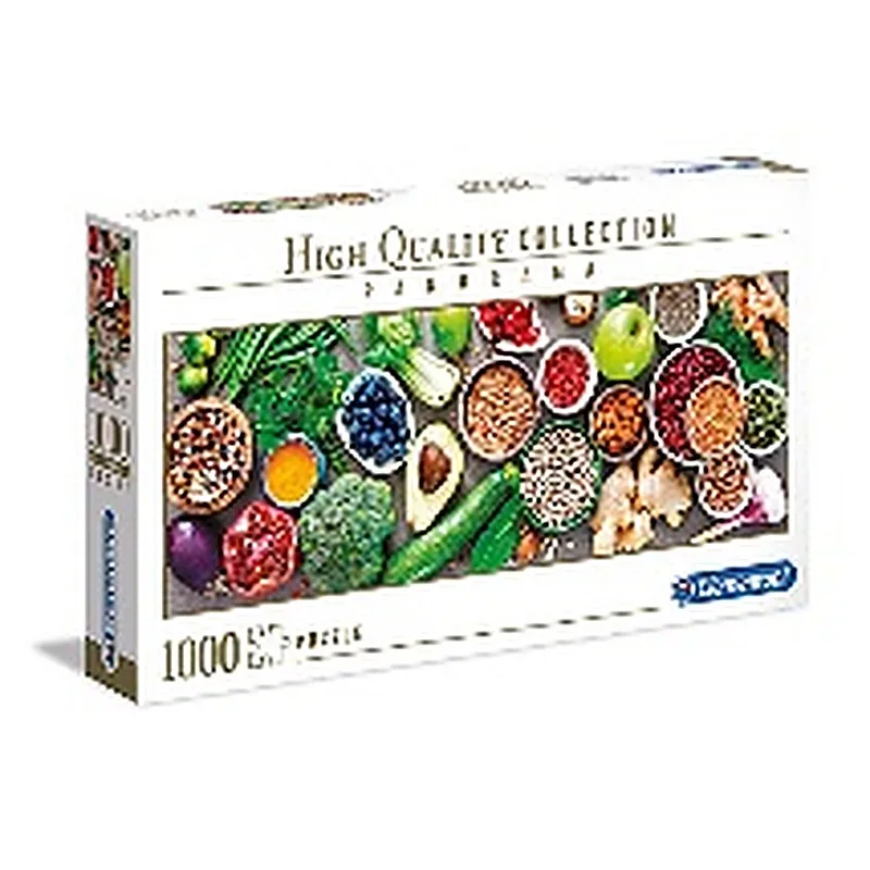 CLEMENTONI ROMPECABEZAS X 1000 PIEZAS, VEGETALES SALUDABLES