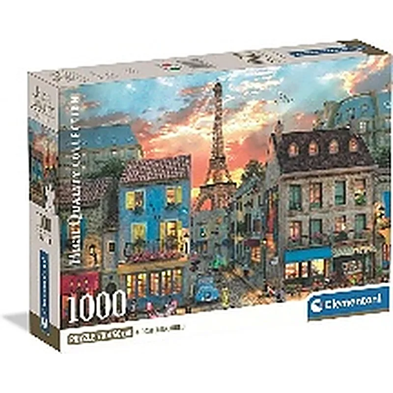 CLEMENTONI ROMPECABEZAS X 1000 PZAS. CALLES DE PARÍS