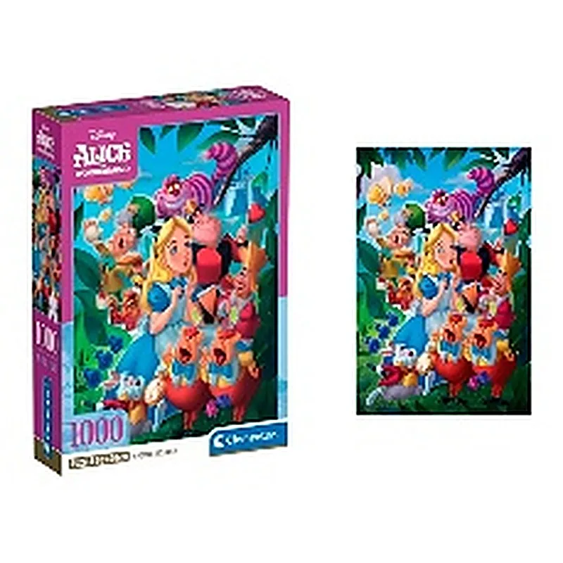CLEMENTONI ROMPECABEZAS X 1000 PZAS. DISNEY ALICIA EN EL PAIS DE LAS MARAVILLAS.