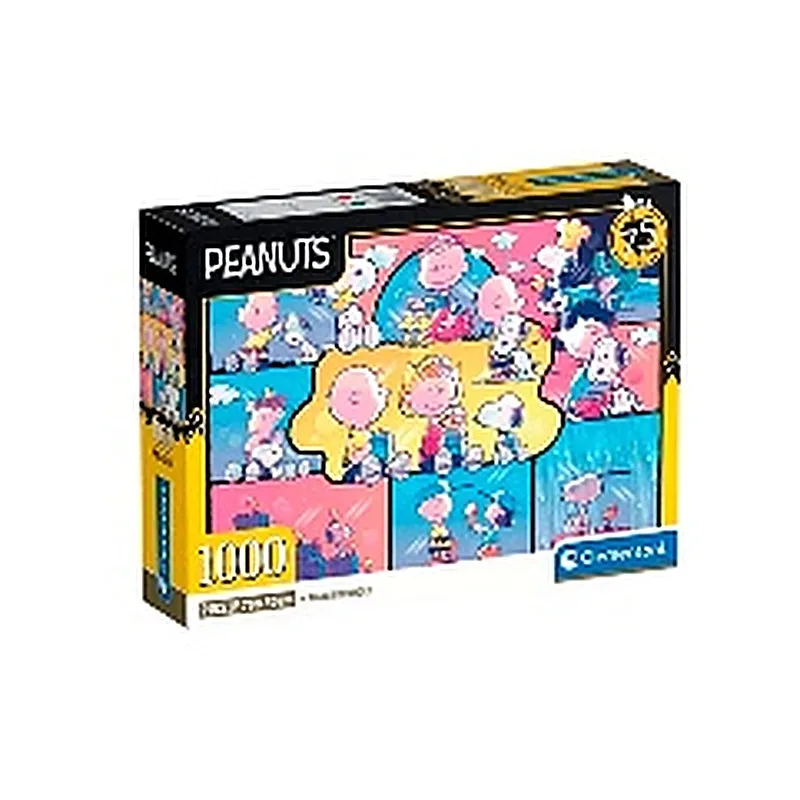 CLEMENTONI ROMPECABEZAS X 1000 PZAS, PEANUTS SNOOPY.