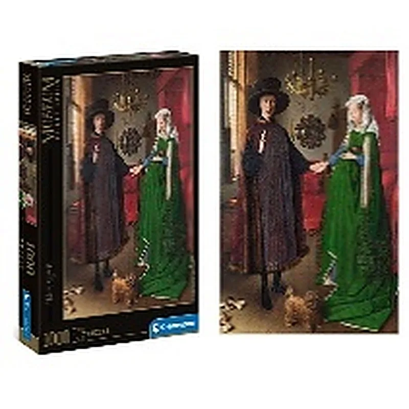 CLEMENTONI ROMPECABEZAS X 1000 PZAS- RETRATO DE ARNOLFINI Y ESPOSA