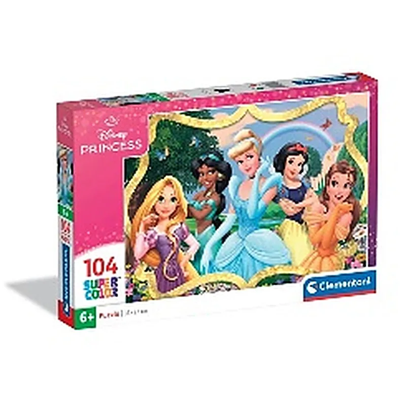 CLEMENTONI ROMPECABEZAS X 104 PZAS. PRINCESAS , DISNEY.