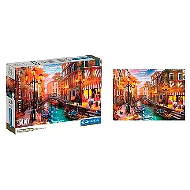 CLEMENTONI ROMPECABEZAS X 500 PZAS ,ATARDECER EN VENECIA.