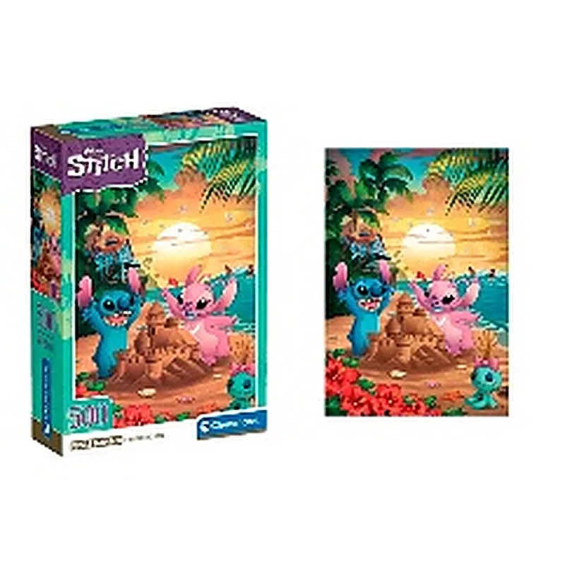 CLEMENTONI ROMPECABEZAS X 500 PZAS. DISNEY STITCH.