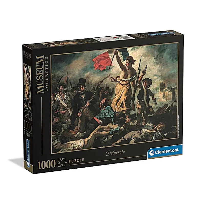 CLEMENTONI ROMPECABEZAS X1000 PIEZAS HQC MUSEUM - "LIBERTY LEADING"