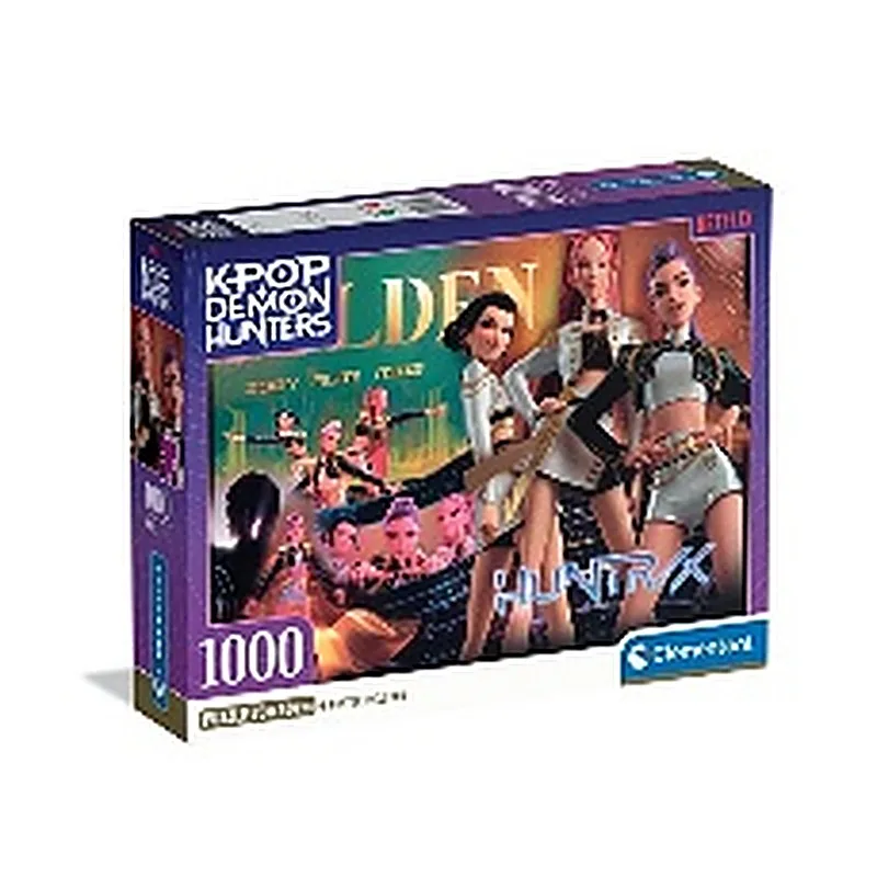 CLEMENTONI ROMPECABEZAS X1000 PZAS "KPOP DEMON HUNTERS 3" COMPACT BOX