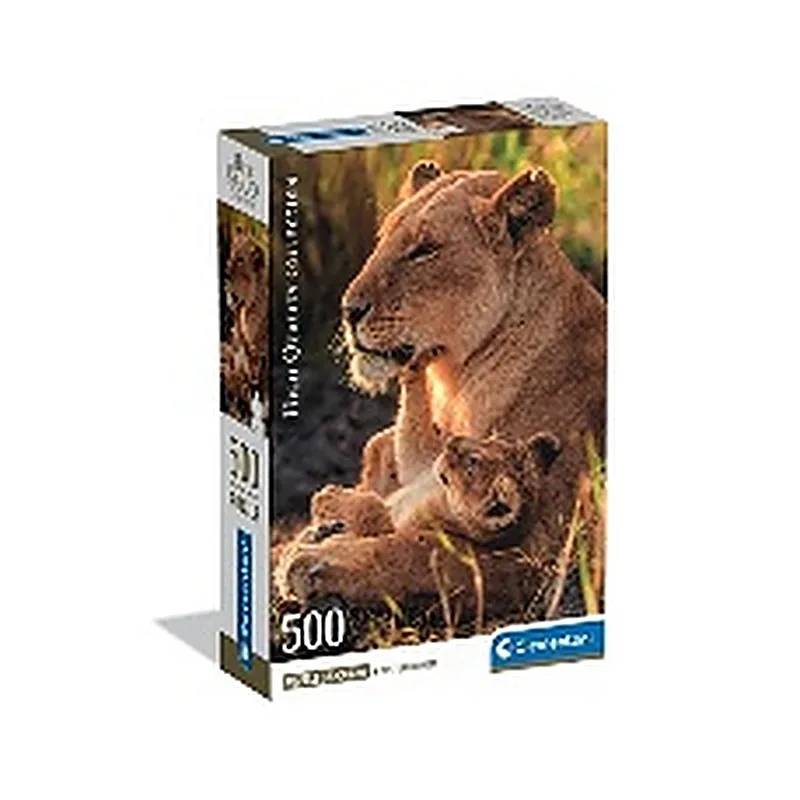 CLEMENTONI ROMPECABEZAS X500 PIEZAS HQC "FELINE LOVE" 2026 - COMPACT BOX