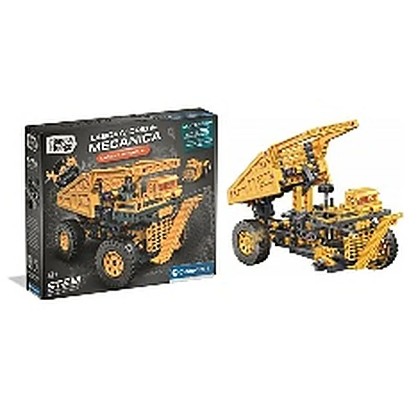 CLEMENTONI SET DE CAMION DE MINERIA, CONTIENE MAS DE 310 PIEZAS.