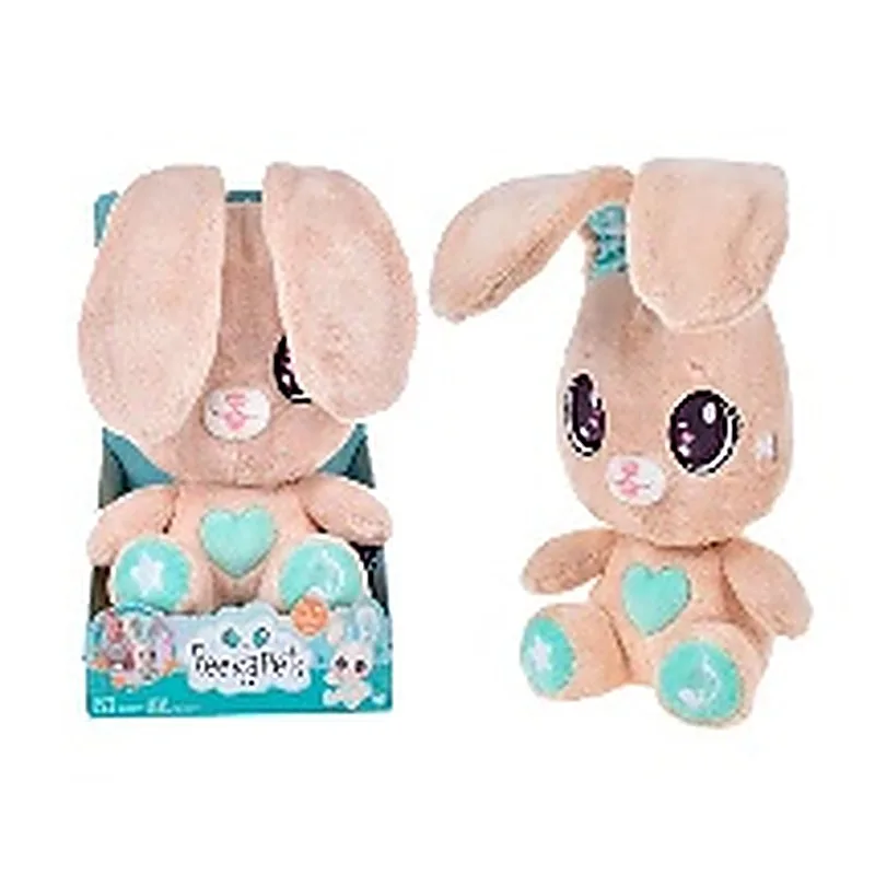 CONEJO DE PELUCHE PEEK A BOO ELECTRONICO DE 29 CMS SENTADO PEEKAPETS