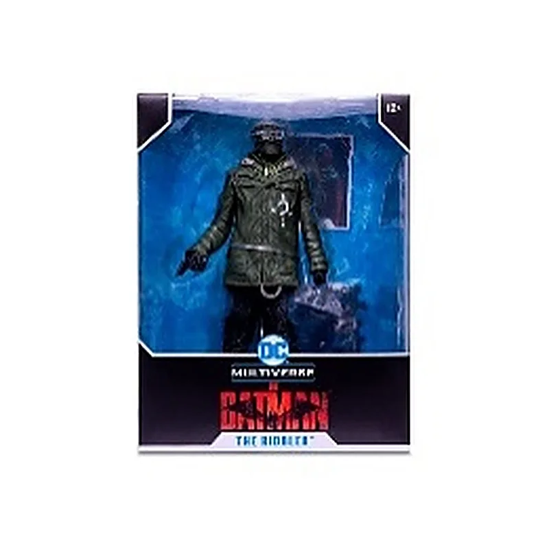DC COMICS FIGURA DE COLECCIÓN THE RIDDLER ESTATUA POSADA DE LA PELICULA