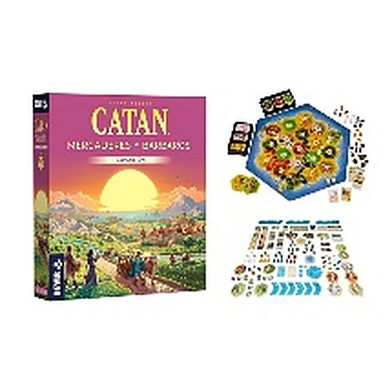 DEVIR CATAN MERCADERES Y BARBAROS ES 3-4