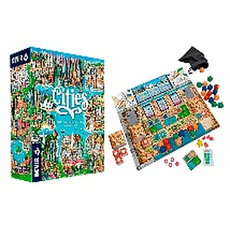 DEVIR JUEGO DE MESA CITIES- ESPAÑOL
