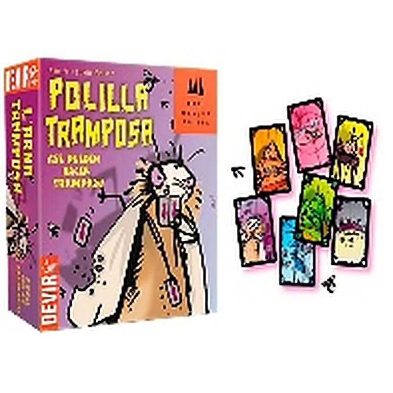 DEVIR JUEGO DE MESA POLILLA TRAMPOSA ESPAÑOL