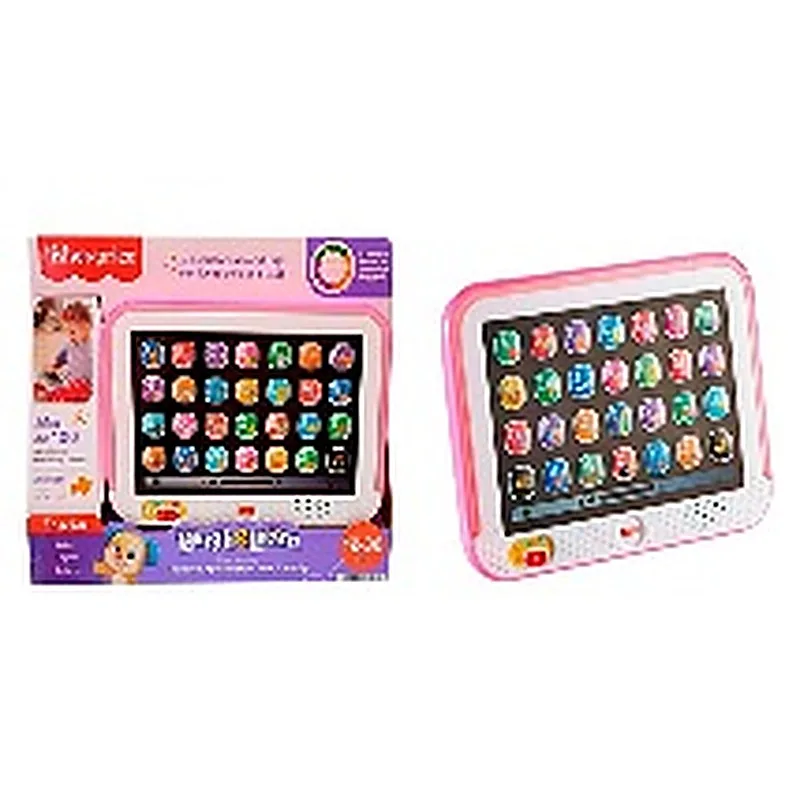 FISHER PRICE RÍE Y APRENDE TABLET DE APRENDIZAJE CRECE CONMIGO AZUL