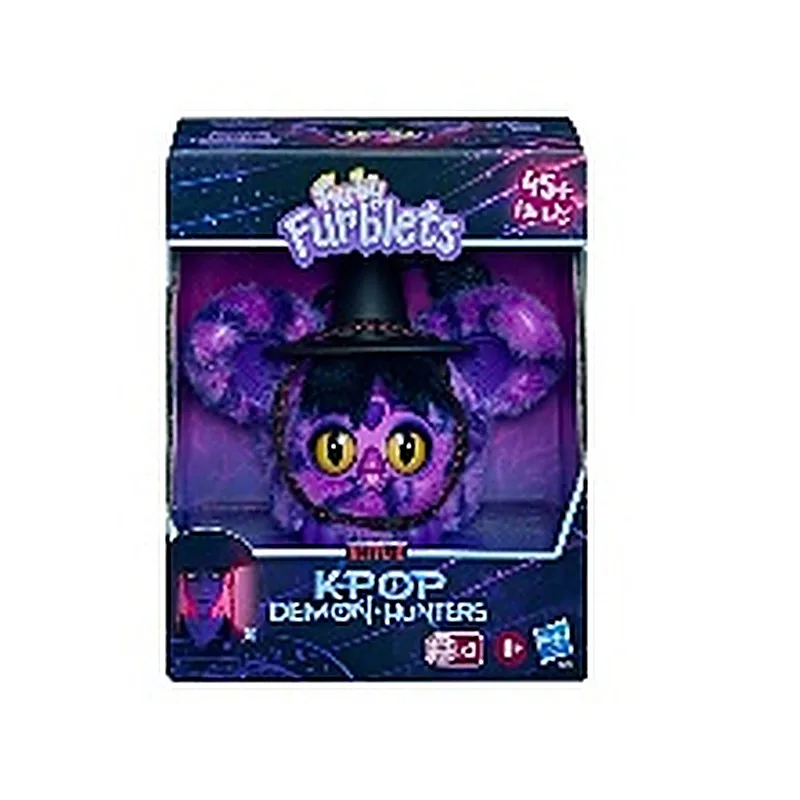 FURBY K-POP DEMON HUNTERS FURBLETS - DEMONIO DE LOS SAJA BOYS