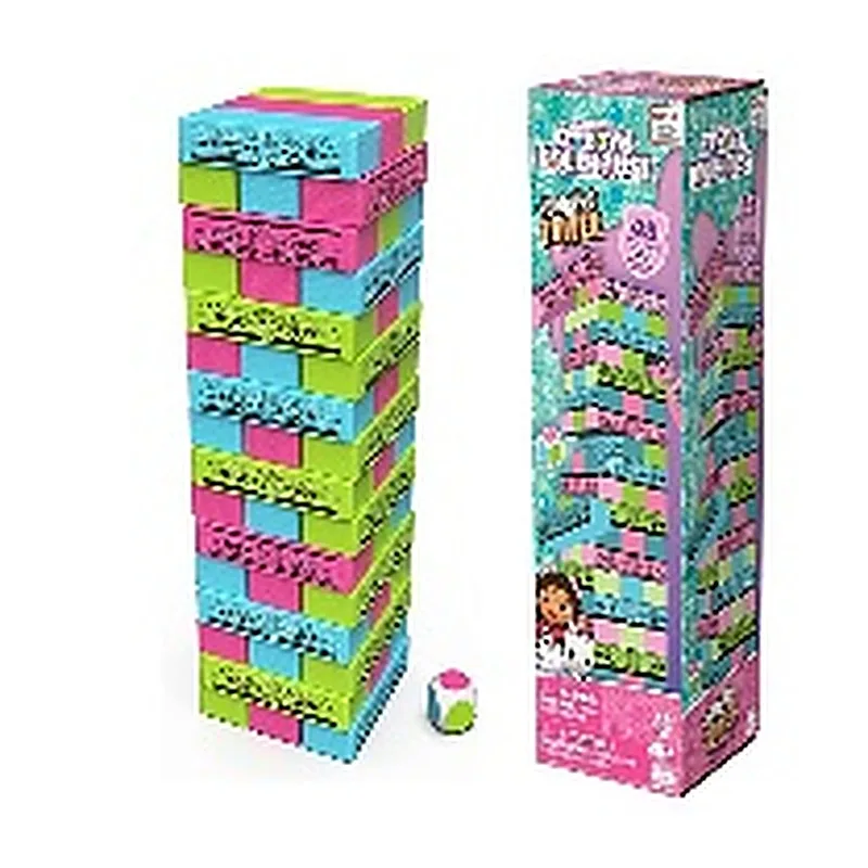 GABBY'S DOLLHOUSE JUEGO TORRE DE BLOQUES