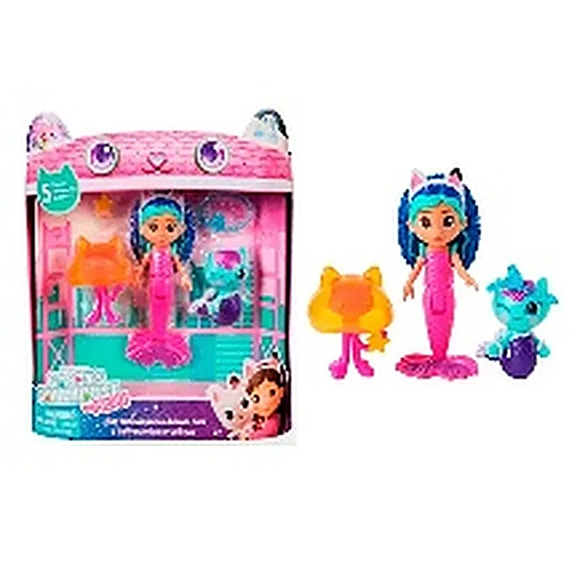 GABBY'S DOLLHOUSE PACK X3 FIGURAS PELICULA