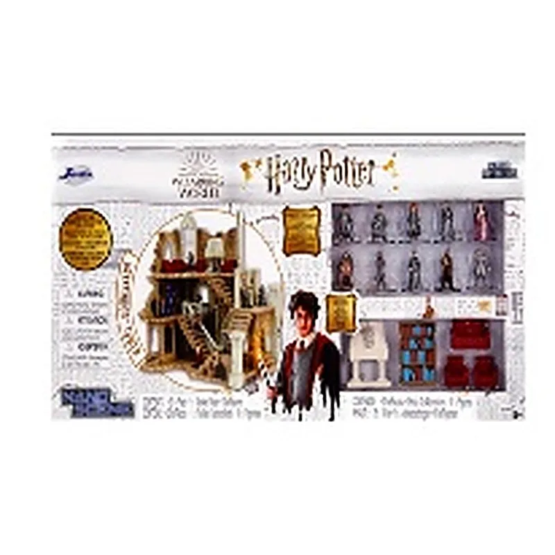 HARRY POTTER TORRE GRYFFINDOR CON 10 FIGURAS DE METAL 1.65"