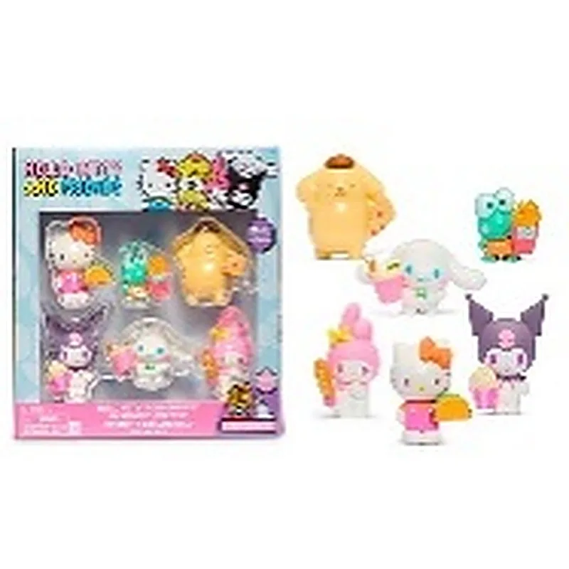 HELLO KITTY PACK X6 FIGURAS