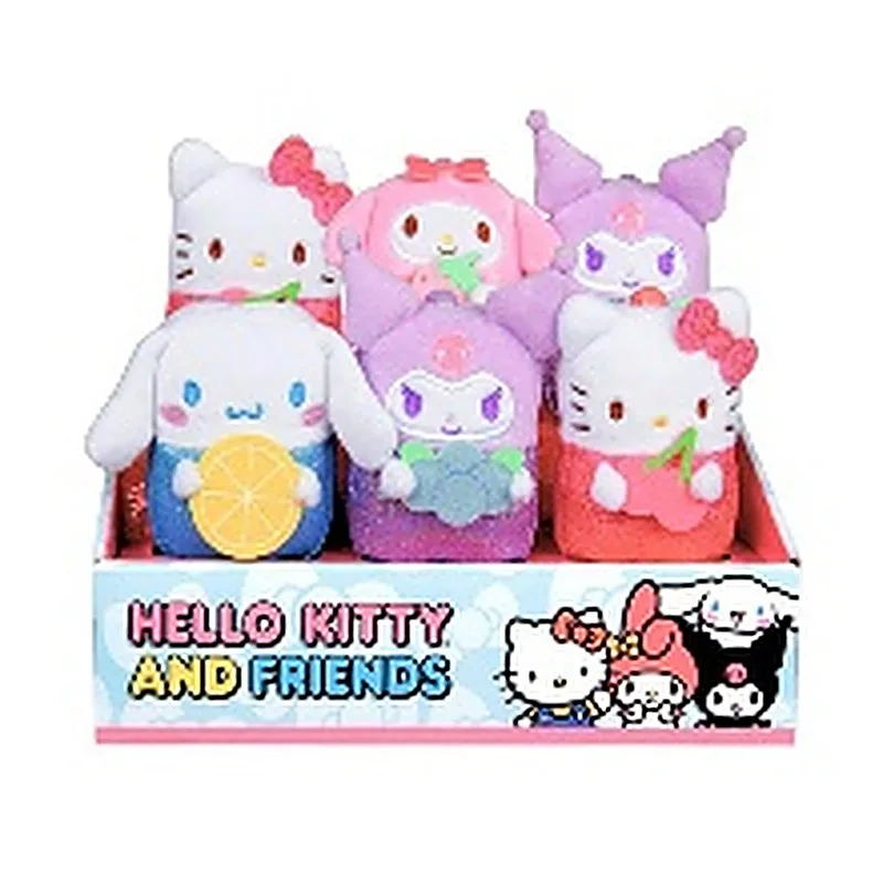 HELLO KITTY PELUCHE PALETA LLAVERO ASST