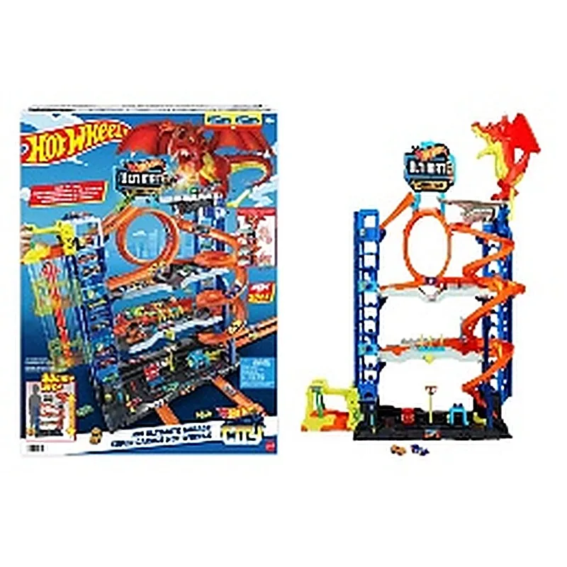 HOT WHEELS CITY TIENDA DE HAMBURGUESAS
