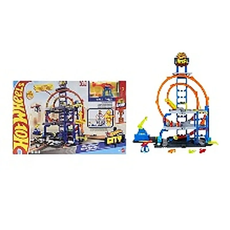 HOT WHEELS STUNT TRACKS MULTI-CHOQUE AÉREO