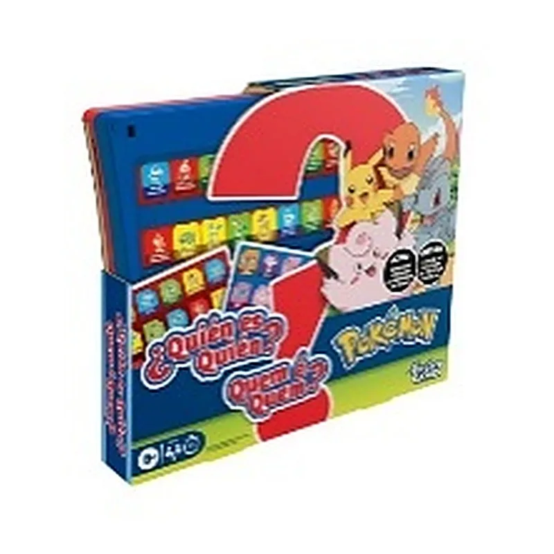 JUEGOS HASBRO QUIEN ES QUIEN POKEMON?