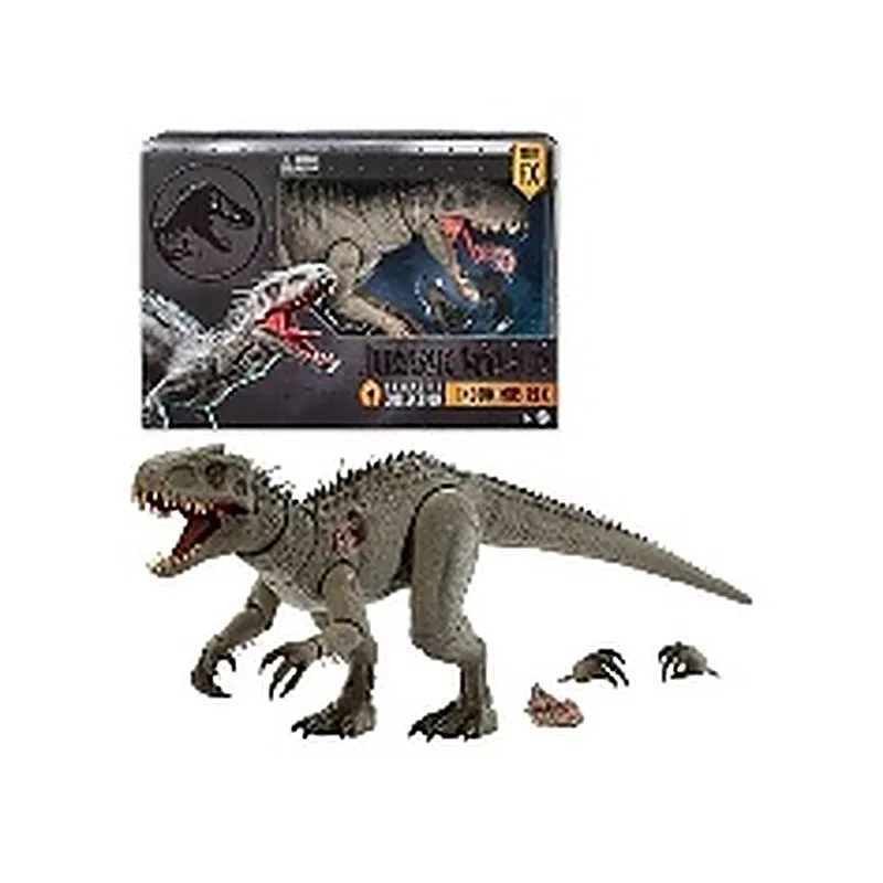 JURASSIC WORLD REBIRTH DISTORTUS REX VILLANO CON SONIDO