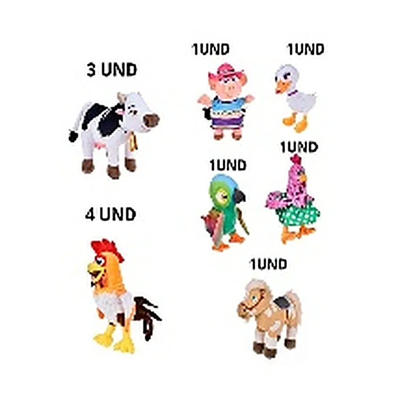 LA GRANJA DE ZENON PELUCHE MUSICAL 20 CM