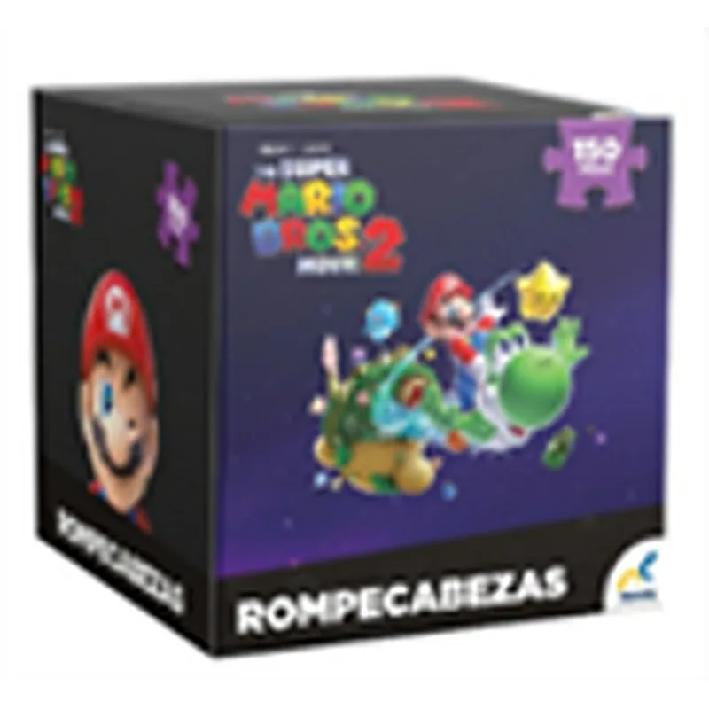 MARIO BROS ROMPECABEZAS ALCANCIA 60PZ
