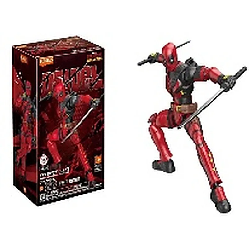 MARVEL KIT FIGURA DE ACCION ARMABLE DEADPOOL 90 PZAS